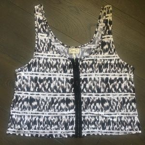 Clasp Front Tank Top
